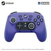 Wireless Hori pad Controller for Steam luminous violet HPC-068 Bluetooth2.4 New