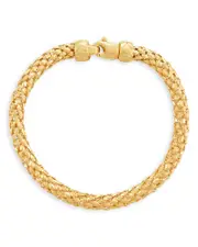 Alberto Amati 14K Yellow Gold Popcorn Chain Bracelet