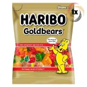 1x Bag Haribo Goldbears Assorted Flavor Fat Free Share Size Gummi Candy | 5oz