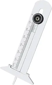 Tyre Tread Depth Gauge - Heavy Duty Portable Tyres Detector Measuring Tool | Stainless Steel Measurement Tire Depth Measurement Tool, Measure Supplies for Daily Maintenance