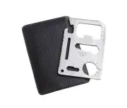 Survival Card Keeper Stainless Steel Credit Card Tool 11in1 Multi Pocket Camping