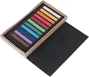 Set of Pastel Chalks 12 Colors for Art Drawing Sketching Boys and Girls Beginners Oil Pastels