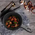 8.5cm Mini Small Cast Iron Pot Cookware Frying Pans Shaped Egg Tools