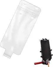 Bike Frame Bag | PVC Mobile Phone Holder | 1*p Waterproof Oxford Black Motorbike Bag, Motorcycle Mobile Holder with High Sensitivity for Cycling, Motorcycle Travel, Etc.(Transparent)