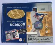 2002 Leaf Certified Materials Baseball Hobby Box Factory Sealed