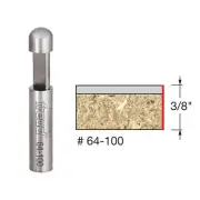 Freud 64-100 1/4-inch (Dia.) Solid Carbide Flush Trim Bit with 1/4-inch Shank