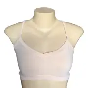 Womens Underwear Dance Bra Bralette Crop Top with Racer Back