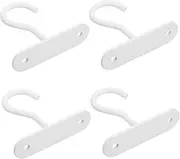HOUDERCO 4pcs Ceiling Hooks for Hanging Plants Indoor Outdoor Wall Mount Hangers Strong Load Bearing Capacity Easy to Use Plant Hooks for Flowerpots and Lanterns