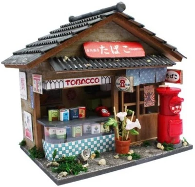 Billy handmade doll house kit Showa series kit tobacconists 8531 F/S w/Tracking#