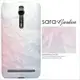 【Sara Garden】客製化 手機殼 ASUS 華碩 Zenfone3 Ultra 6.8吋 ZU680KL 雲彩皺褶 保護殼 硬殼
