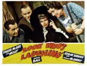 Look Who's Laughing Lobby Card Jim Jordan Edgar Bergen Lucille Bal- Old Photo