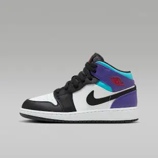 【NIKE 耐吉】籃球鞋 運動鞋 AIR JORDAN 1 MID GS 男鞋 女鞋 大童 多色(DQ8423154)