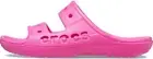 Crocs Unisex Baya Two-Strap Slide Sandals - Electric Pink