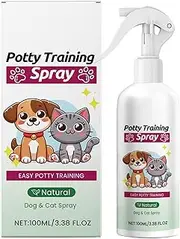 Dog Potty Training Spray, 100ml Potty Training Spray for Dogs Dog Potty Training Spray Dog Potty Training Spray Pet Potty Training, Dog Training Spray, Potty Training Spray, Puppy Potty Training Spray