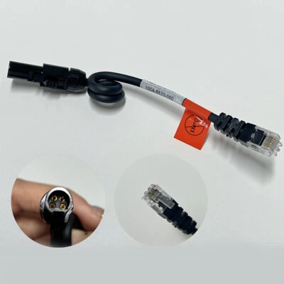 For GE 109-5570-000 Battery cable crystal head machine end round head 4 Pin