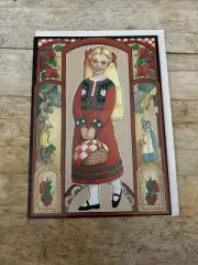 Vintage Paper Dolls Greeting Cards (Set of 10) Peck-Gandre Enchanted Forest