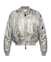 Alexander McQueen Alexander Mcqueen Bomber Jacket IT52,IT48 Gray