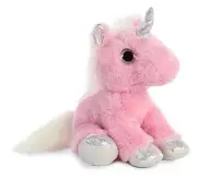 Aurora 12" Blossom Unicorn 16723 Plush Stuffed Animal Toy