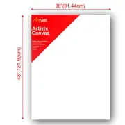 Large Artist Thick Stretched Blank Canvas Painting 36"X48" 91cm x 122cm Arts