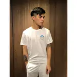 美國百分百【全新真品】QUIKSILVER 閃銀 T恤 T-SHIRT 短袖 衝浪潮流 小圓 LOGO 白色 AN59