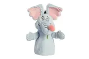 Aurora Whimsical Dr. Seuss Horton Hand Puppet Stuffed Animal - Magical Storytelling - Literary Inspiration - Blue 13 Inches