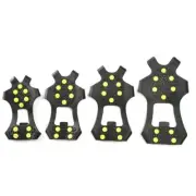 Boots Cleats Overshoe Ice Snow Shoes Spikes Anti Slip Crampons Ice Grippers