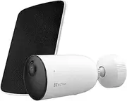 [EZVIZ] Wireless Security Camera with Solar Panel, 1080P Outdoor Spotlight Battery/Solar Powered WiFi Camera, Color Night Vision, 2-way Talk, Human Detection, IP66, 256G SD/Cloud Storage, Alexa, CB3 Kit