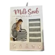 Milk Snob The Original 5-in-1 cover (striped White And Gray)