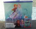 Disney Frozen II Collapsible Storage Cube Bins Blue 2 Pack 9X9X9 Elsa And Anna