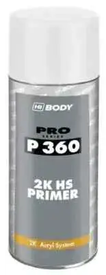 HB Body 2K HS Primer White , P360 Filling Primer pro series Aerosol, 400ml