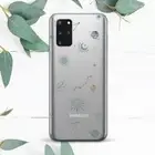 Celestial Moon Stars Space Clear Case For Samsung Note 20 S20 S21 S22 S23 S24 FE