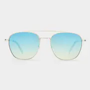 METAPHOR | GOLD BLUE SILVER MIRROR