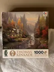 New/Sealed Thomas Kinkade Jigsaw Puzzle, 2012/Weekend Retreat 1,000 piece