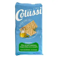 在飛比找momo購物網優惠-【Colussi】義大利可露希蘇打餅250g-橄欖油迷迭香味