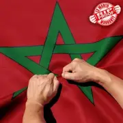 Anley Rip-Proof Double Sided 3-Ply Morocco Flag 3x5 Foot Moroccan National Flags