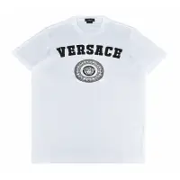 在飛比找momo購物網優惠-【VERSACE 凡賽斯】VERSACE 黑字燙印LOGO美