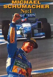 F1 POSTER ~ Michael Schumacher 1992 No 1 B195 NOS 24x36 Benetton Ford UK Import