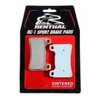 Honda Hornet 750R 2023 Renthal RC-1 Sports Rear Brake Pads