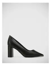 [Wittner] Pearl Leather Pump in Black