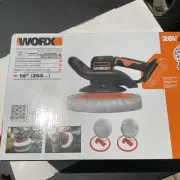 WORX WX856L Cordless Polisher & Buffer- Black