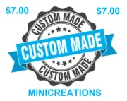 $7 Dollar CUSTOM MADE Decal * ONLY for US orders! *