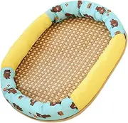 BESPORTBLE Dog Bed Cooling Nest for Puppies Non-Slip Mat Thick Fabric Edging Easy to Clean