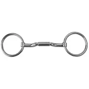 Myler Bits Myler Loose Ring Forward Tilted Port Bit