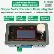 Programmable Speed Control Board Reverse Pulse Stepper Motor Driver DC 10-30V 4A