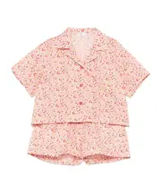 floral-print shorts set 8Y pink