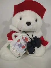 Santa Bear 1995 - Conservation Corp Dayton Hudson Marshall Fields NWT W Book
