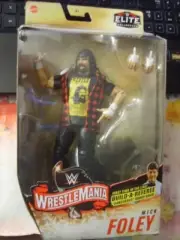 2019 MATTEL~WWE~ELITE~WRESTLEMANIA~MICK FOLEY~NIP~W/INTERCHANGABLE HANDS~NO BAF