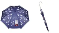 在飛比找Yahoo!奇摩拍賣優惠-日本kusuguru品牌 新款雨傘 直桿傘貓咪滿印晴雨兼用防