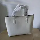 OROTON Liberty Saffiano Leather Crossbody Tote Bag White