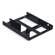 2.5 3.5 Hard Bracket Black Metal Hard Disk Shelf Desktop External Tray
